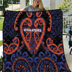 Aotearoa Whakatohea Quilt Maori Tribal Pattern