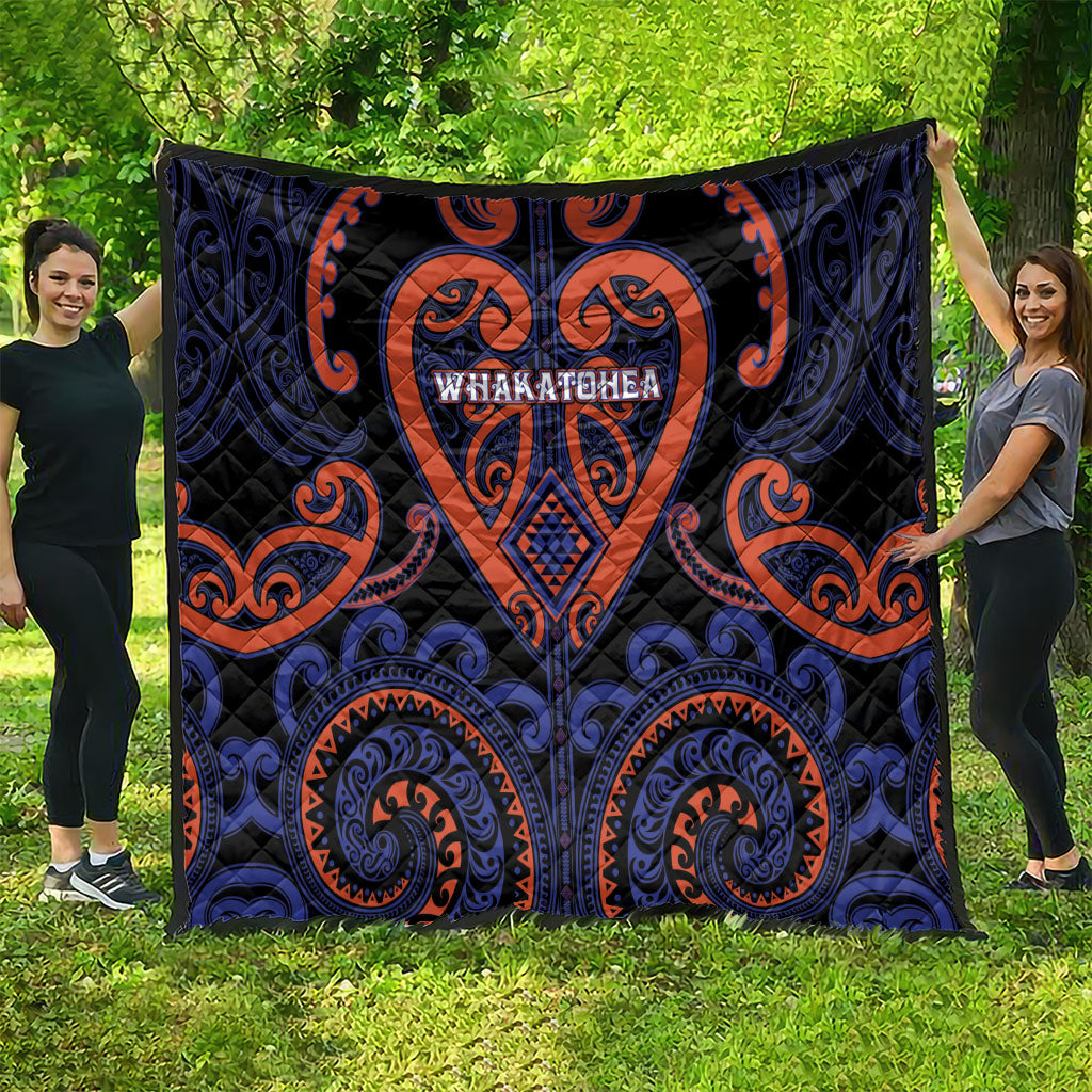 Aotearoa Whakatohea Quilt Maori Tribal Pattern