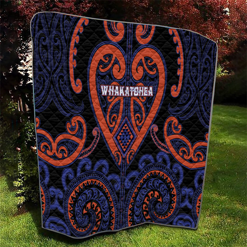 Aotearoa Whakatohea Quilt Maori Tribal Pattern