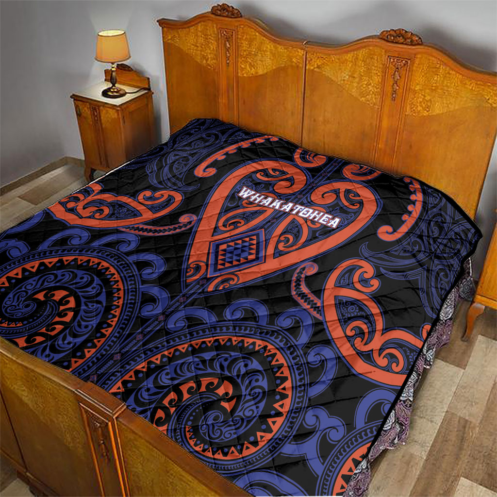 Aotearoa Whakatohea Quilt Maori Tribal Pattern