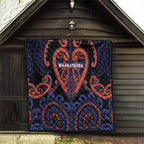 Aotearoa Whakatohea Quilt Maori Tribal Pattern