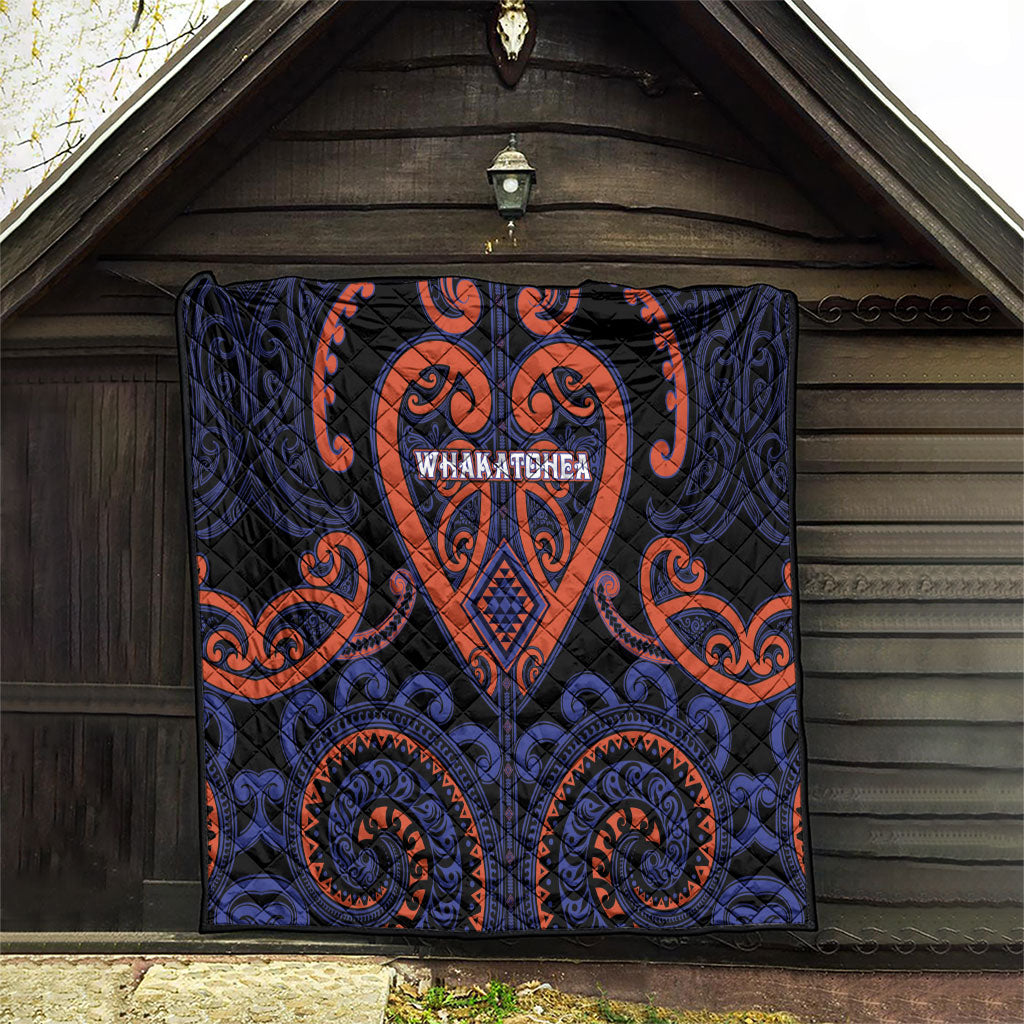 Aotearoa Whakatohea Quilt Maori Tribal Pattern