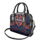 Aotearoa Whakatohea Shoulder Handbag Maori Tribal Pattern