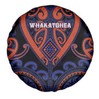 Aotearoa Whakatohea Spare Tire Cover Maori Tribal Pattern