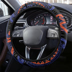 Aotearoa Whakatohea Steering Wheel Cover Maori Tribal Pattern