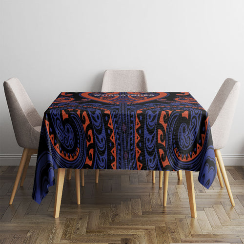 Aotearoa Whakatohea Tablecloth Maori Tribal Pattern