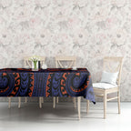 Aotearoa Whakatohea Tablecloth Maori Tribal Pattern