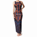 Custom Aotearoa Whakatohea Tank Maxi Dress Maori Tribal Pattern