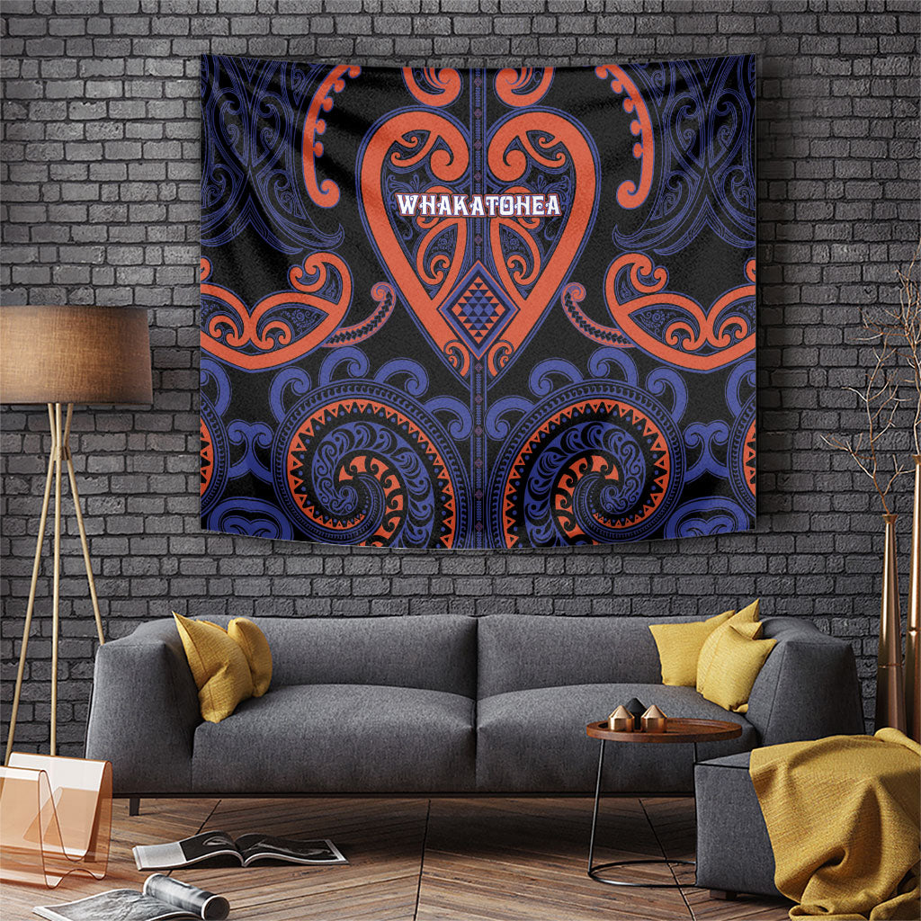 Aotearoa Whakatohea Tapestry Maori Tribal Pattern