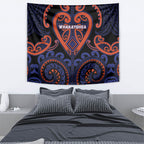 Aotearoa Whakatohea Tapestry Maori Tribal Pattern