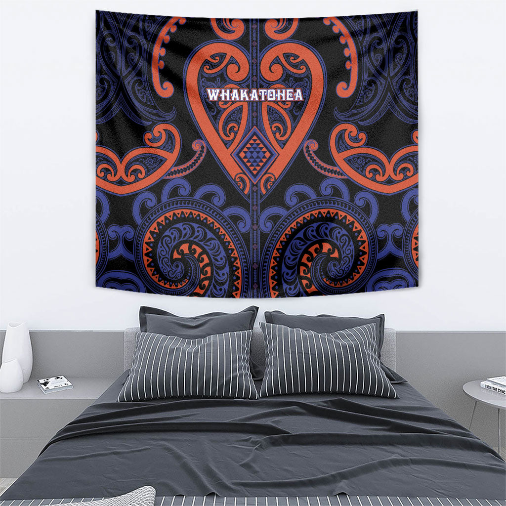 Aotearoa Whakatohea Tapestry Maori Tribal Pattern
