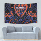 Aotearoa Whakatohea Tapestry Maori Tribal Pattern