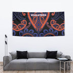 Aotearoa Whakatohea Tapestry Maori Tribal Pattern