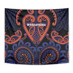 Aotearoa Whakatohea Tapestry Maori Tribal Pattern