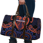 Aotearoa Whakatohea Travel Bag Maori Tribal Pattern
