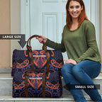 Aotearoa Whakatohea Travel Bag Maori Tribal Pattern