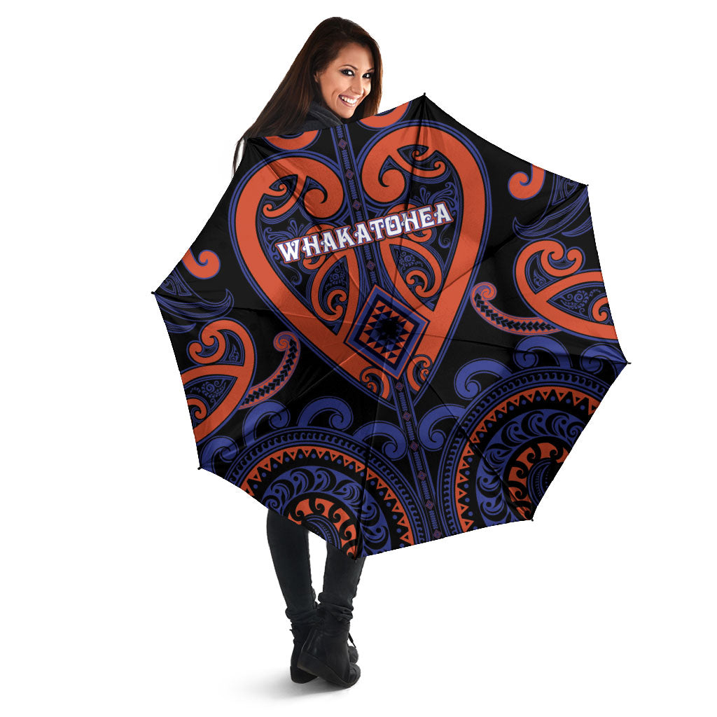Aotearoa Whakatohea Umbrella Maori Tribal Pattern
