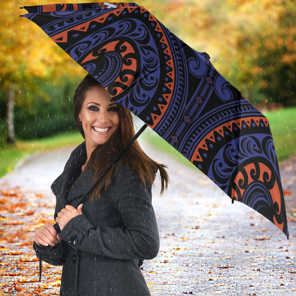 Aotearoa Whakatohea Umbrella Maori Tribal Pattern