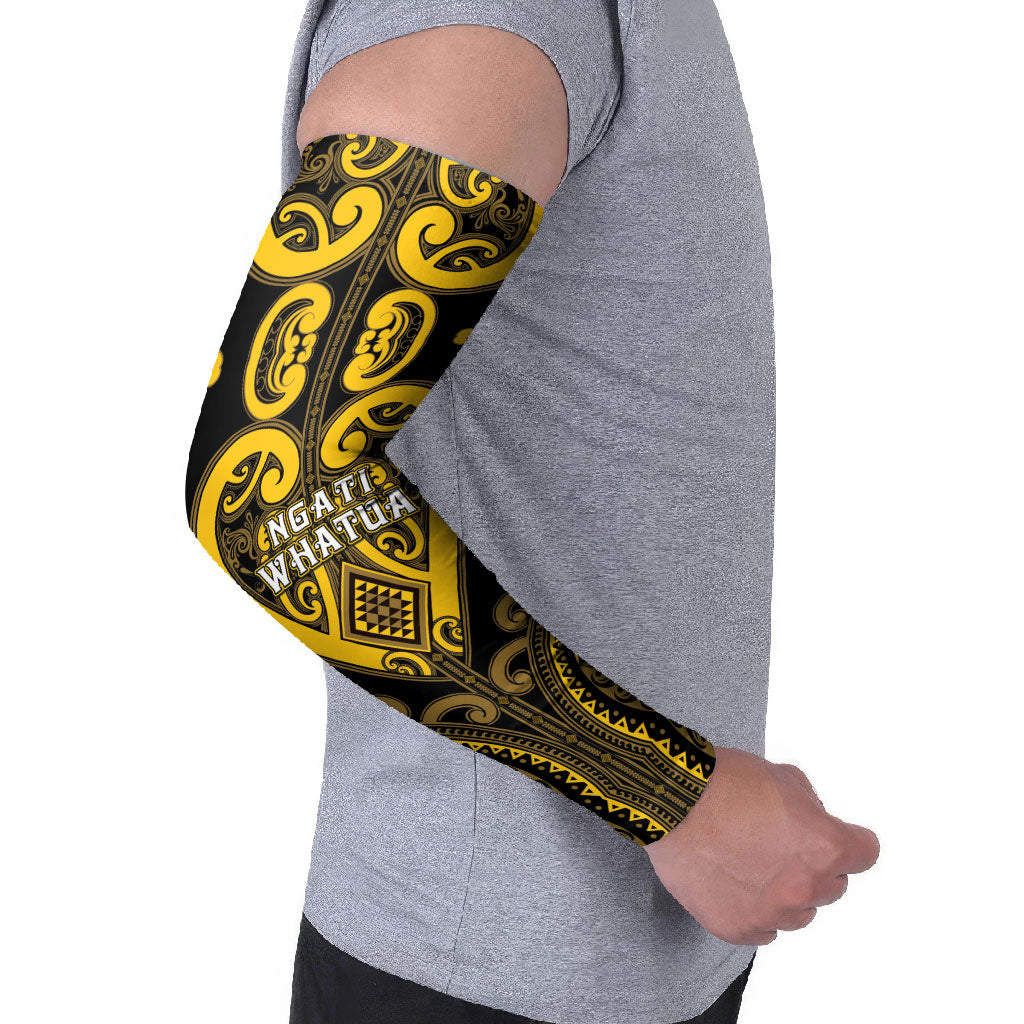 Custom Aotearoa Ngati Whatua Arm Sleeves Maori Tribal Pattern