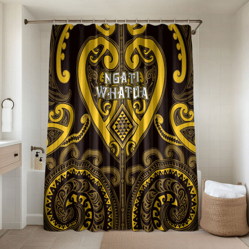 Aotearoa Ngati Whatua Bathroom Set Maori Tribal Pattern