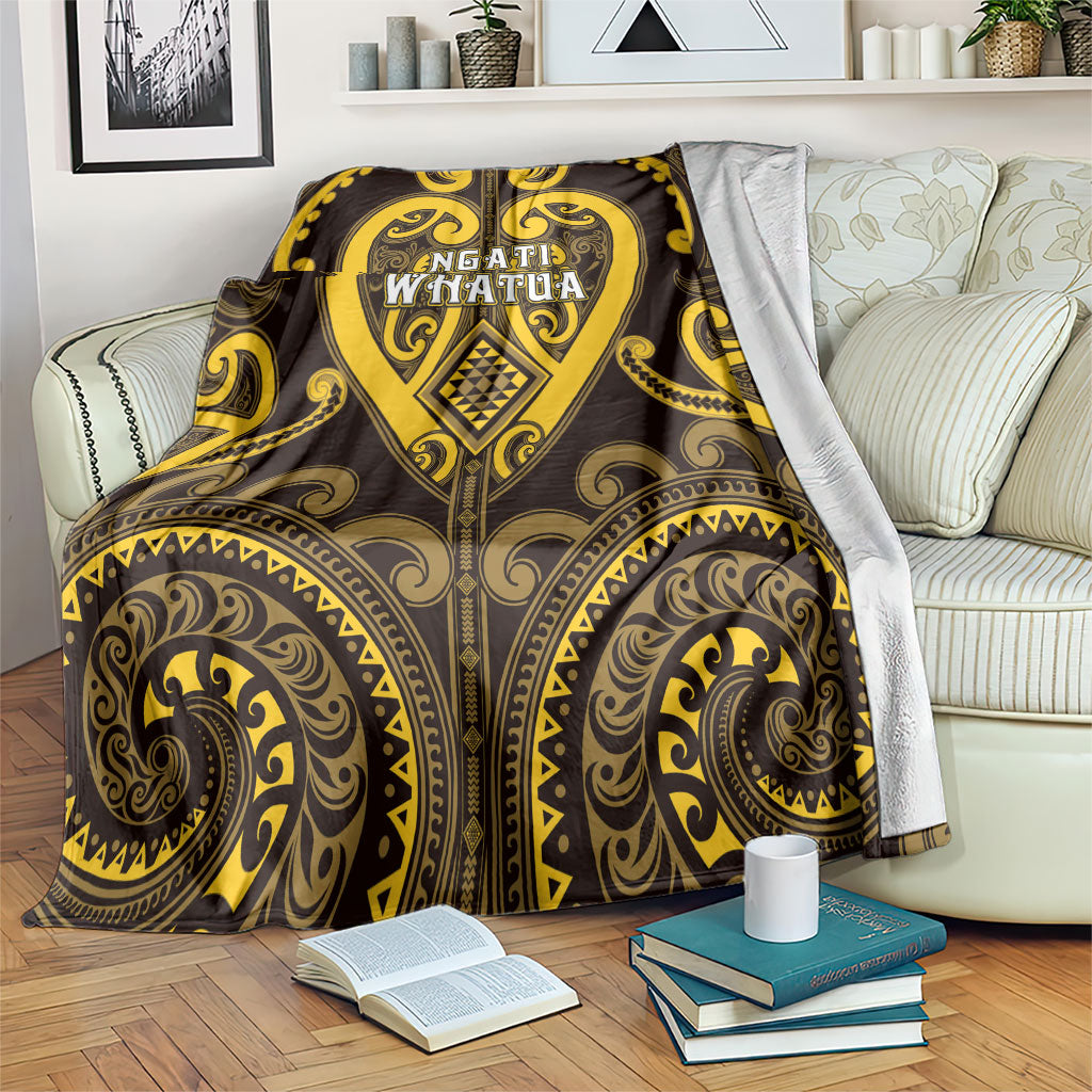 Aotearoa Ngati Whatua Blanket Maori Tribal Pattern