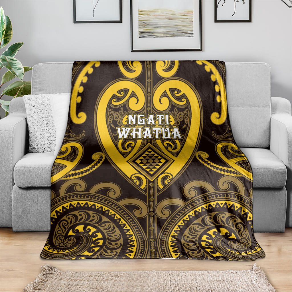 Aotearoa Ngati Whatua Blanket Maori Tribal Pattern