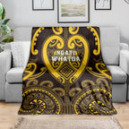 Aotearoa Ngati Whatua Blanket Maori Tribal Pattern