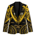 Custom Aotearoa Ngati Whatua Blazer Maori Tribal Pattern