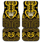 Custom Aotearoa Ngati Whatua Car Mats Maori Tribal Pattern