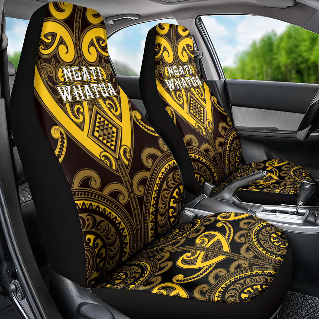 Aotearoa Ngati Whatua Car Seat Cover Maori Tribal Pattern
