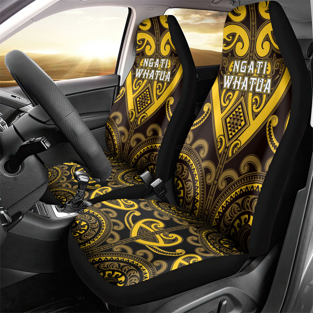 Aotearoa Ngati Whatua Car Seat Cover Maori Tribal Pattern