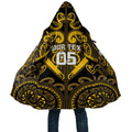 Custom Aotearoa Ngati Whatua Cloak Maori Tribal Pattern