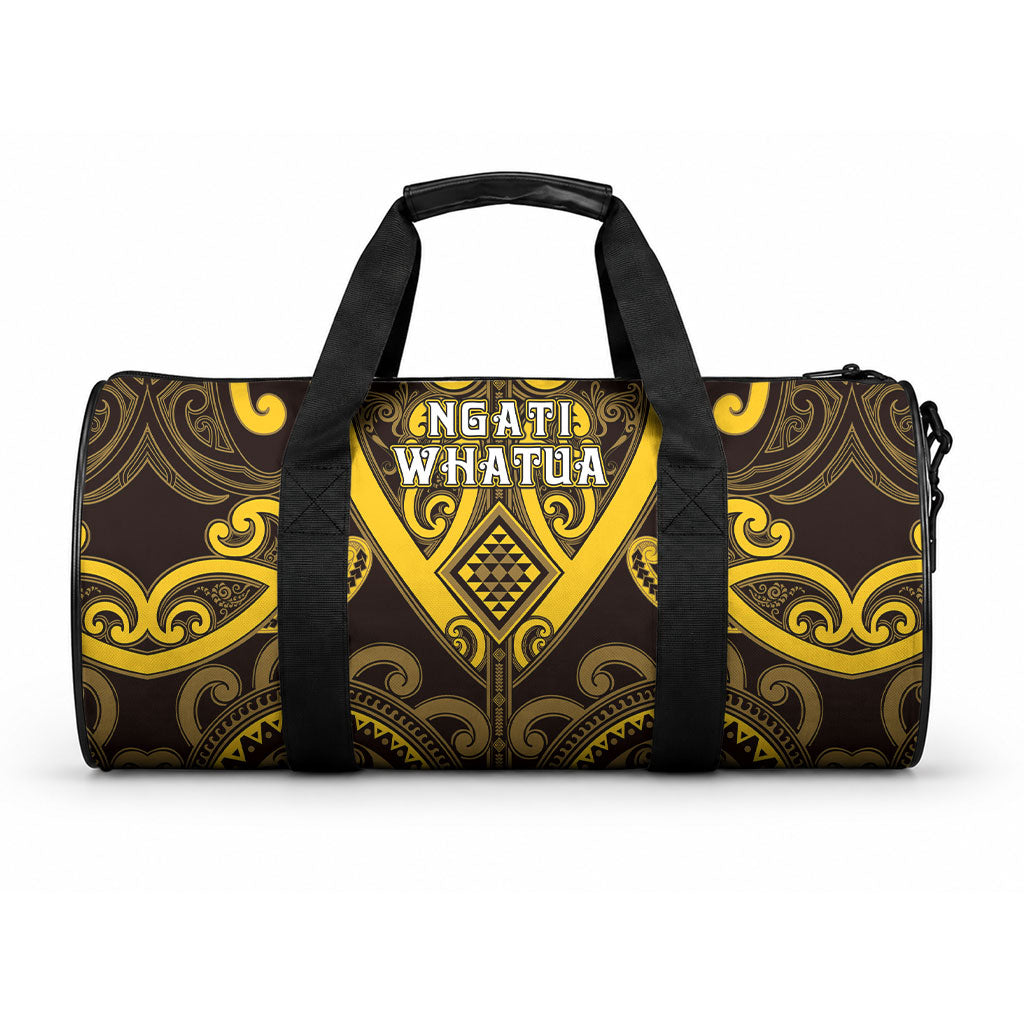 Aotearoa Ngati Whatua Duffle Bag Maori Tribal Pattern