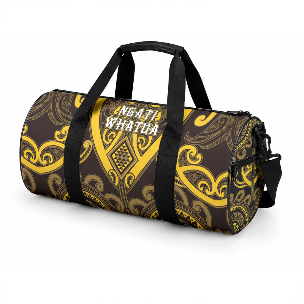 Aotearoa Ngati Whatua Duffle Bag Maori Tribal Pattern