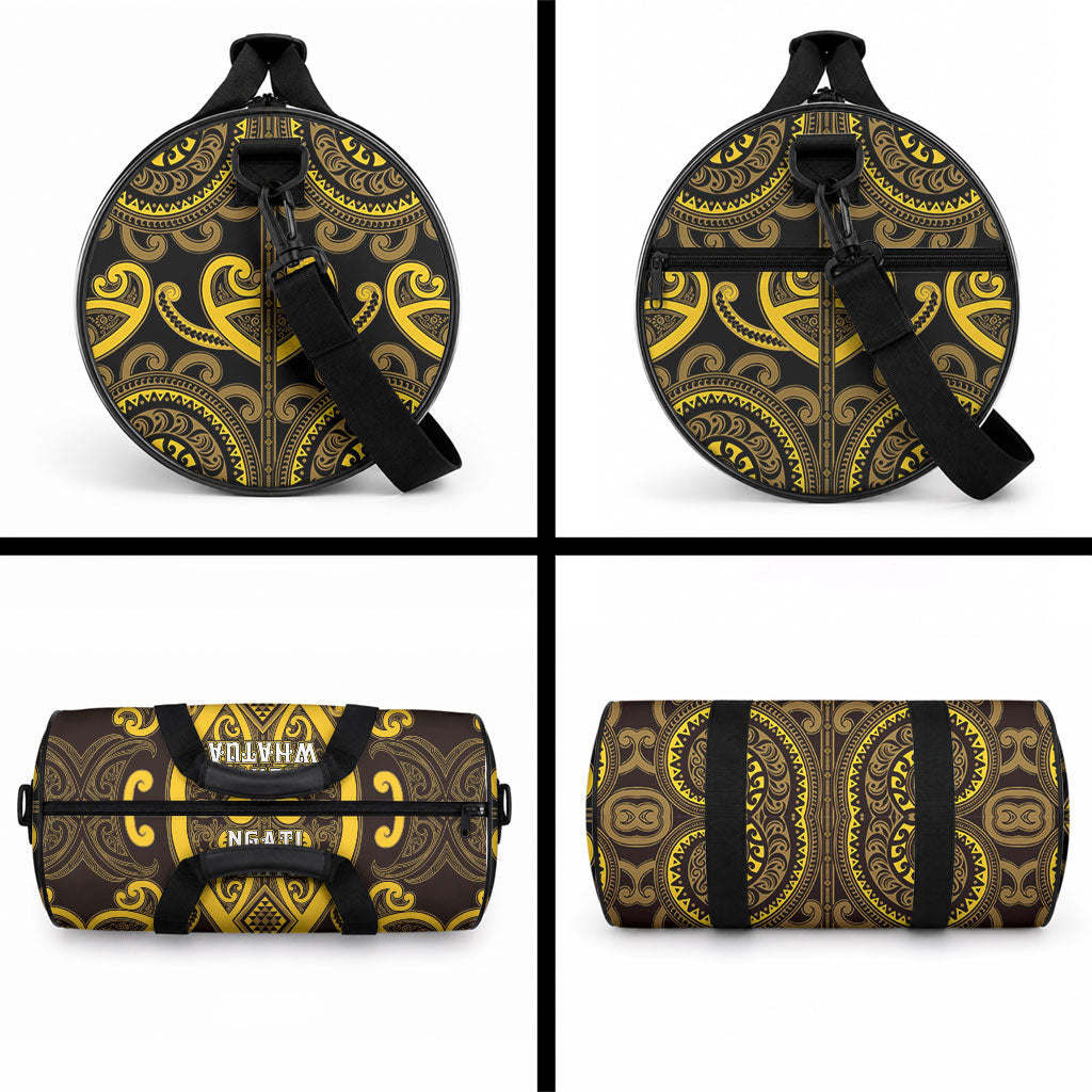 Aotearoa Ngati Whatua Duffle Bag Maori Tribal Pattern