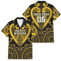 Custom Aotearoa Ngati Whatua Family Matching Summer Maxi Dress and Hawaiian Shirt Maori Tribal Pattern