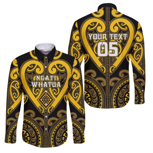 Custom Aotearoa Ngati Whatua Family Matching Summer Maxi Dress and Hawaiian Shirt Maori Tribal Pattern