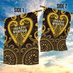 Aotearoa Ngati Whatua Garden Flag Maori Tribal Pattern