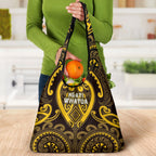 Aotearoa Ngati Whatua Grocery Bag Maori Tribal Pattern