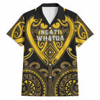 Custom Aotearoa Ngati Whatua Hawaiian Shirt Maori Tribal Pattern