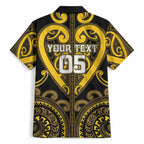 Custom Aotearoa Ngati Whatua Hawaiian Shirt Maori Tribal Pattern