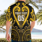 Custom Aotearoa Ngati Whatua Hawaiian Shirt Maori Tribal Pattern