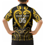 Custom Aotearoa Ngati Whatua Hawaiian Shirt Maori Tribal Pattern