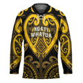 Custom Aotearoa Ngati Whatua Hockey Jersey Maori Tribal Pattern