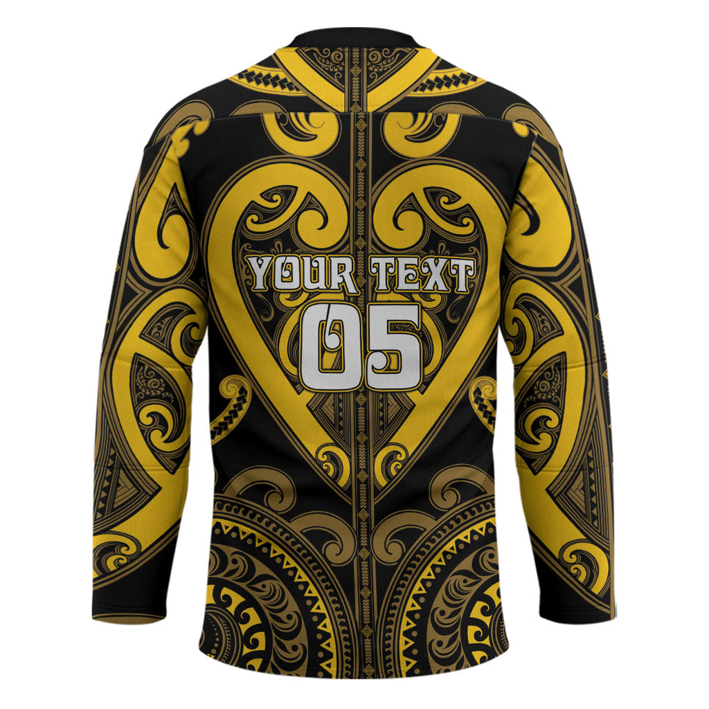 Custom Aotearoa Ngati Whatua Hockey Jersey Maori Tribal Pattern