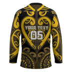 Custom Aotearoa Ngati Whatua Hockey Jersey Maori Tribal Pattern