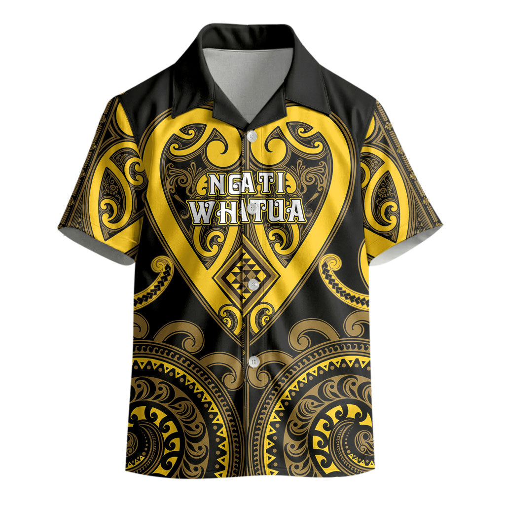 Custom Aotearoa Ngati Whatua Kid Hawaiian Shirt Maori Tribal Pattern