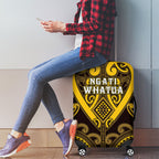 Aotearoa Ngati Whatua Luggage Cover Maori Tribal Pattern