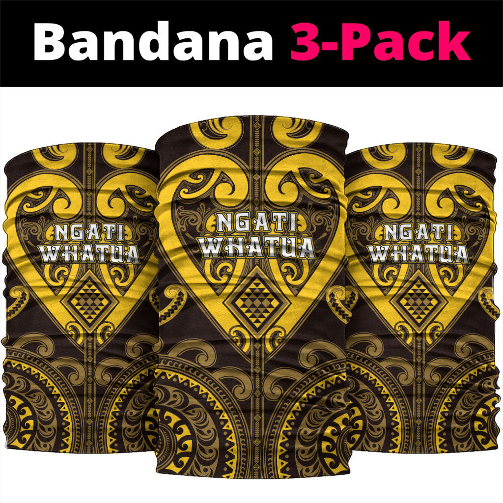 Aotearoa Ngati Whatua Neck Gaiter Maori Tribal Pattern