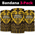Aotearoa Ngati Whatua Neck Gaiter Maori Tribal Pattern